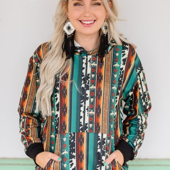Crazy Train Tops - WESTERN WAYS HOODIE